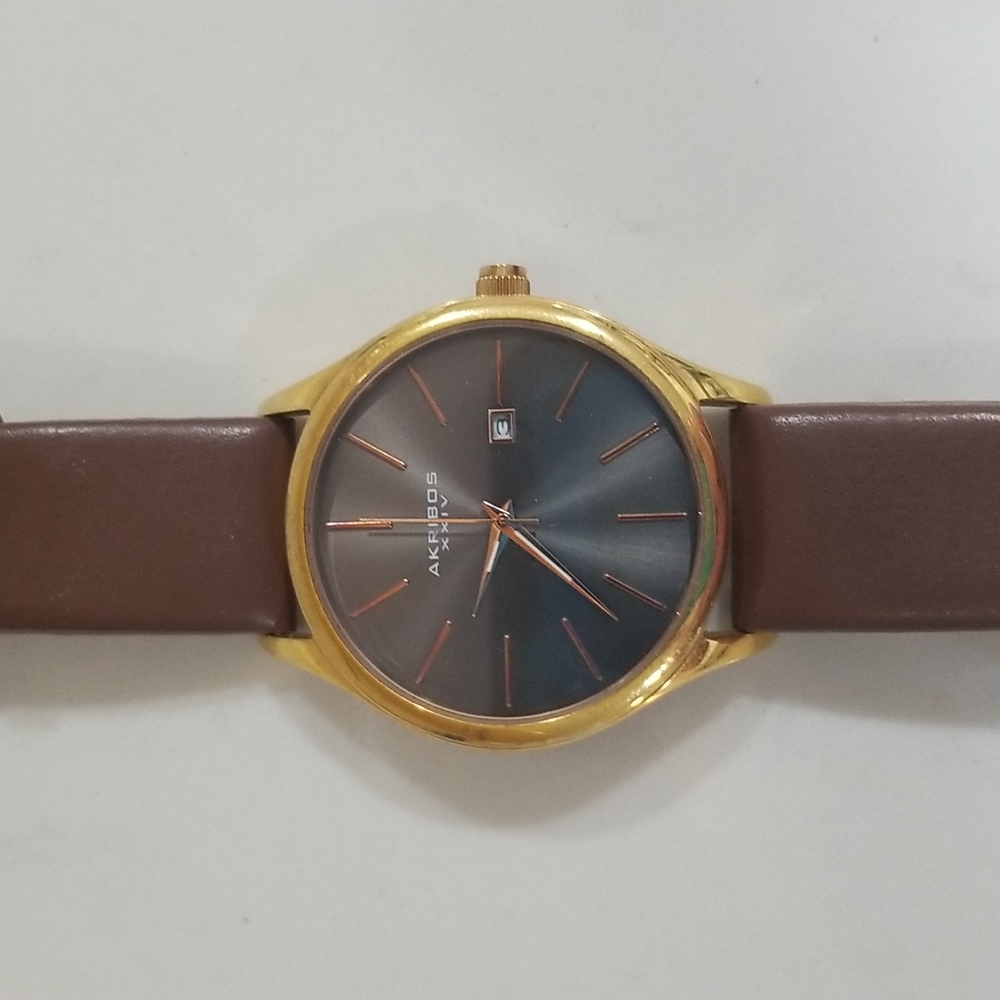 Akribos XXIV Men's AK618RG Essential Dress Watch